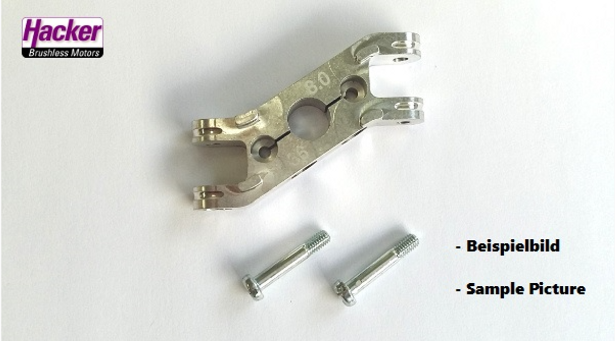 Offset Alu tverrstykke folding prop for turbo spinner