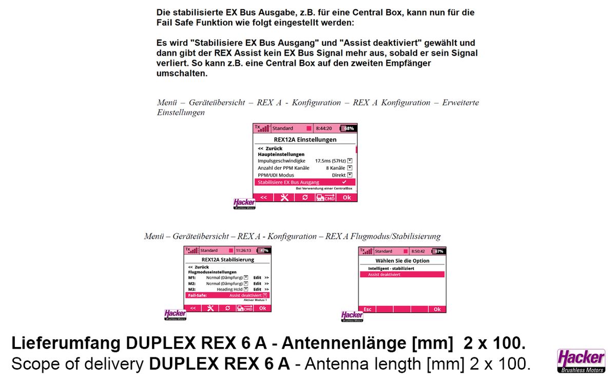 JETI Duplex REX 10 Assist